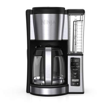 KitchenAid 12 Cup Drip Coffee Maker with Programmable Warming Plate in Onyx  Black