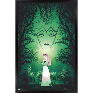 Trends International Disney Princess - Sleeping Beauty - Good vs Evil Framed Wall Poster Prints - 1 of 4