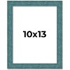 PosterPalooza | Photo Size Simple Blue Picture Frame - UV Acrylic, Foam Board Backing, Hanging Hardware - 2 of 4