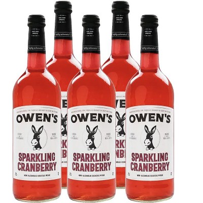 Owen’s Craft Mixers Sparkling Cranberry 5 Pack Handcrafted In The Usa ...