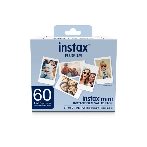  Fujifilm Instax Mini 12 Instant Camera with Fujifilm Instant  Mini Film (20 Sheets) with Accessories Including Compatible Case with  Strap, Photo Album, Stickers, Frames Bundle (Blue) : Electronics