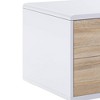 Acme Furniture Verux Coffee Table White High Gloss Finish - 3 of 4