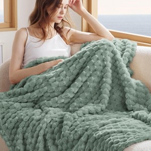 Bedsure Blanket for Bed - Super Soft, Cozy Blankets for Women, Cute Fleece - 1 of 4