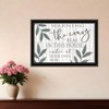 HomeRoots The Crazy is Real Black Framed Print Wall Art - 2 of 3