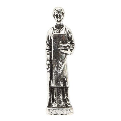 Juvale 12 Pack St. Joseph Miniature Figurine for Religious & Christian Decor, Resin, 1.75"