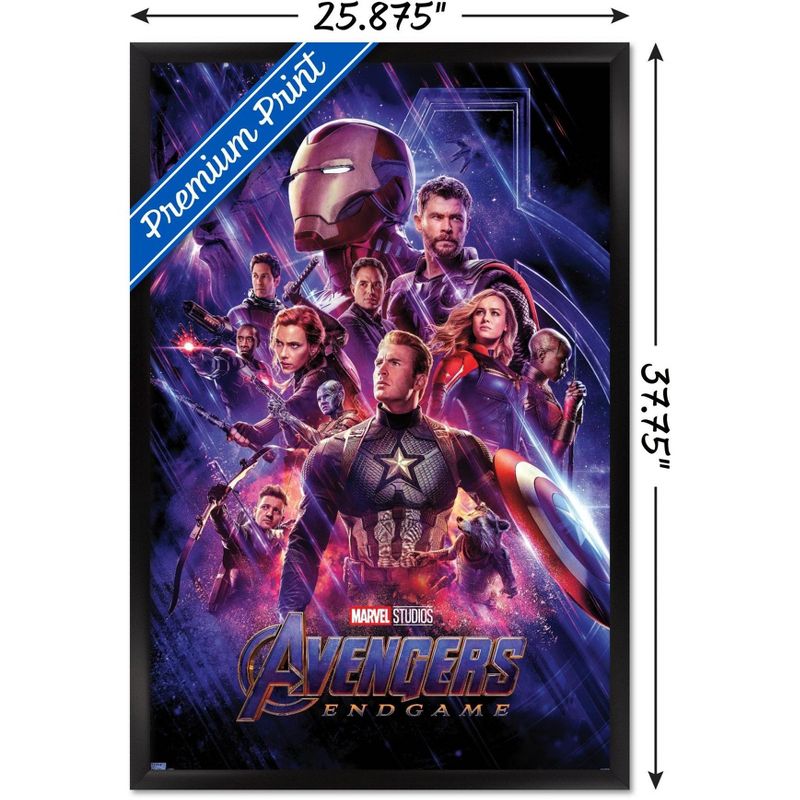 Trends International Marvel Cinematic Universe - Avengers - Endgame - One Sheet Framed Wall Poster Prints, 3 of 7