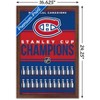 Trends International NHL Montreal Canadiens - Champions 23 Framed Wall Poster Prints - 3 of 4