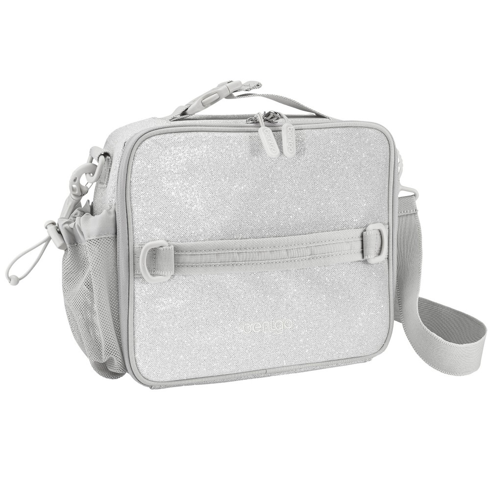 Photos - Food Container Bentgo Kids' Lunch Bag - Silver Glitter