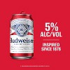 Budweiser American Lager Beer - 25 fl oz Can - 4 of 4