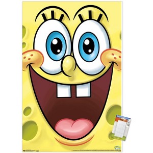 Trends International Nickelodeon Spongebob - Face Unframed Wall Poster Prints - 1 of 4