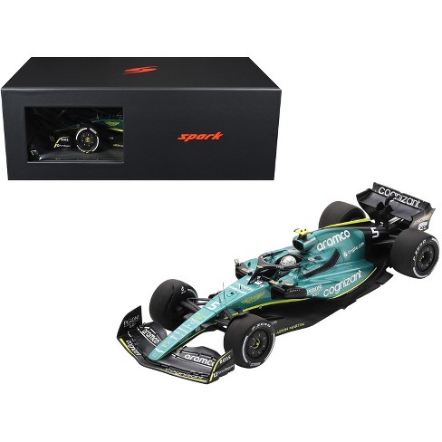 Aston Martin AMR22 #5 "Aramco-Cognizant" Formula One F1 "Abu Dhabi GP" (2022) with Acrylic Display Case 1/18 Model Car by Spark - image 1 of 4