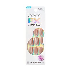 KISS Products colorFX by imPRESS Press-On Fake Nails - Short Squoval - Starstruck - 30ct - 1 of 4