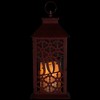Northlight Snowflakes "Joy" Christmas Candle Lantern - 11" - 3 of 4