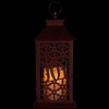 Northlight Snowflakes "Joy" Christmas Candle Lantern - 11" - image 3 of 4