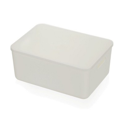 YBM Home Stackable Plastic Storage Bin with Lid