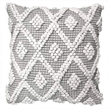 20"x20" Oversize Adelyn Family-Friendly Square Throw Pillow Cover - Lush Décor