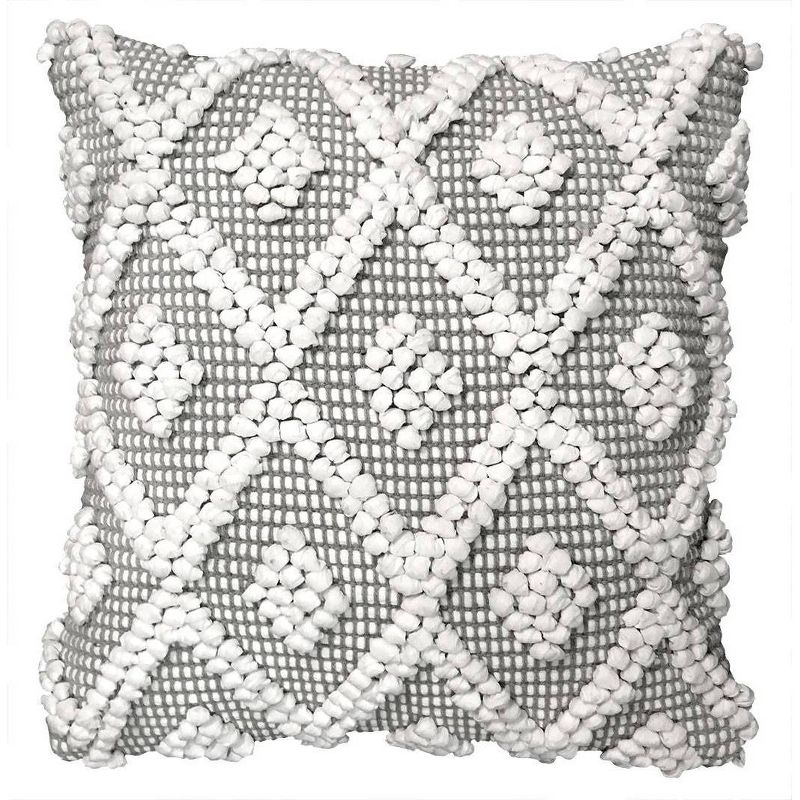 20"x20" Oversize Adelyn Family-Friendly Square Throw Pillow Cover - Lush Décor, 1 of 18
