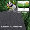 NAYSAYE Premium Artificial Turf Mat with Drainage Holes for Indoor Outdoor Pet Areas Garden Lawn Patio 5' x 10', Green - 4 of 4