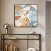 Art Remedy Saturated Geos Boho Neutral Abstract Wall Art Framed - 2 of 4