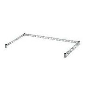Quantum Storage Systems Wire Frame, 3-Sided, 48"W X 18"D, 304 Stainless Steel, Nsf - 1 of 1