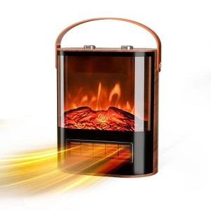 Karl Home Winado 1500-Watt Portable Electric Indoor Heater with 3D Flame - 1 of 4