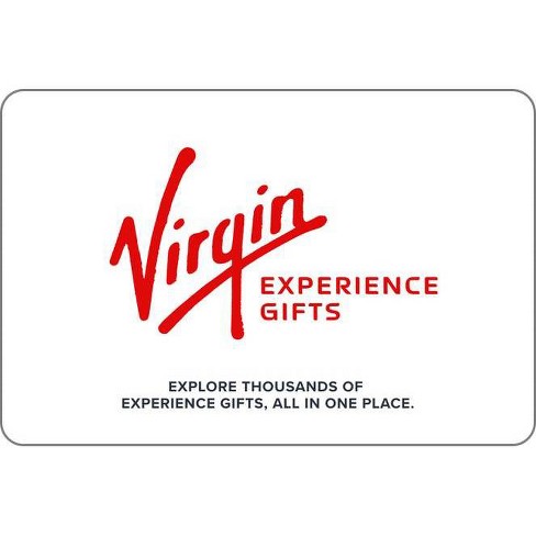 Virgin Experience Gifts $100 Gift Card (email Delivery) : Target