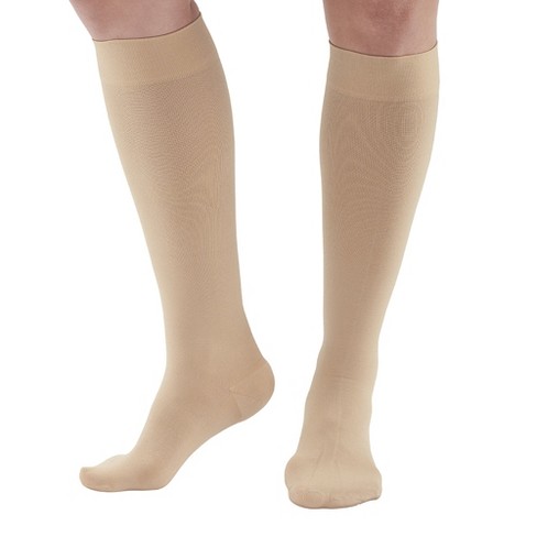 Ames Walker Aw Style 391 Adult Luxury Opaque 30-40 Mmhg Compression ...