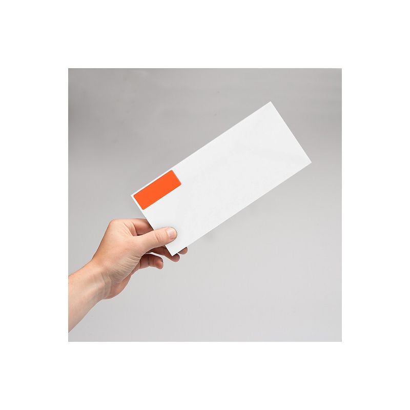 JAM Paper Laser/Inkjet Mailing Address Labels 1 x 2 5/8 Neon Red 354328230, 5 of 6