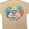 Powerpuff Girls Character Heart Adult Sand Crew Neck Short Sleeve T-shirt - 3 of 4