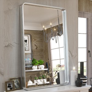 Keonjinn Framed Wall Mirror, Modern Rectangular Bathroom Vanity Mirror, Wall Mounted - 1 of 4