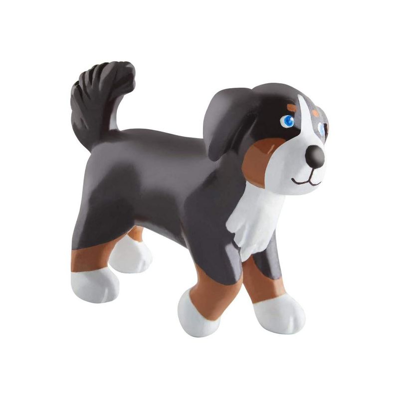 HABA Little Friends Dog Leika - 2.5" Tall Chunky Plastic Toy Figure, 1 of 8
