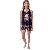 DC Comics Women's Harley Quinn Good To Bad Tank And Shorts Pajama Set Black - 2 of 4