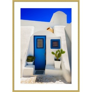 Amanti Art Mediterranean Colors by Eugenio Pastor Benjumeda Wood Framed Wall Art Print - 1 of 4