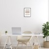 Stupell Industries Simple Abstract Boho Tan and Brown Opaque Watercolor Black Framed Giclee Art - 2 of 4