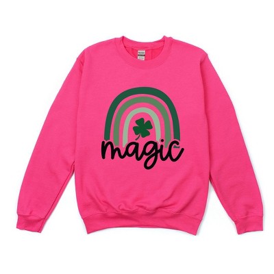 Simply Sage Market Women's Graphic Sweatshirt Magic Rainbow