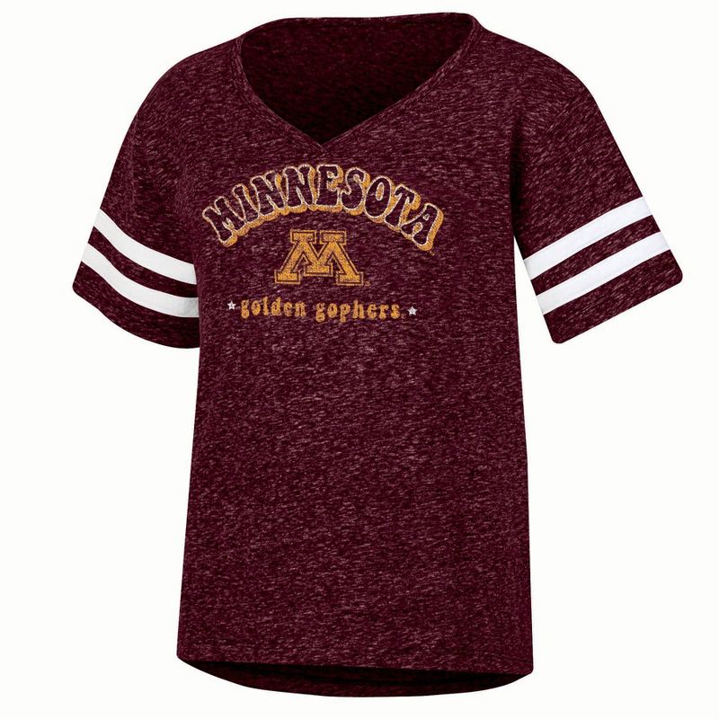NCAA Minnesota Golden Gophers Girls&#39; Tape T-Shirt, 1 of 4