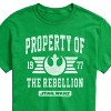 Men's - Star Wars - Property Of Rebellion Short Sleeve Graphic T-Shirt - 2 of 4