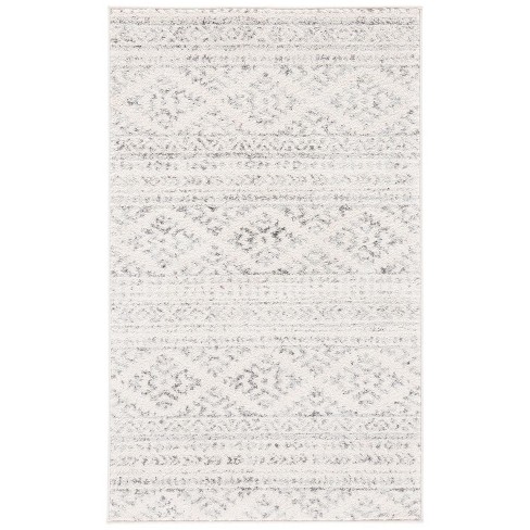 Kate Aurora Dorm Basics take It Off Gray Typography Soft Tufted Oversized Bath  Rug Runner - 2'x5' : Target