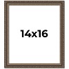 PosterPalooza | Sculpted Silver Picture Frame - UV Acrylic, Foam Board Backing, Hanging Hardware - 2 of 4