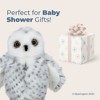 Bearington Bearington Collection Drift The Snowy Owl Plush, Owl Stuffed Animal, 8 Inch - 4 of 4