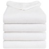 American Soft Linen Turkish Baby Toddler Hooded Bath Towel Set, 100% Cotton Soft Fluffy Baby Toddler Hooded After Shower Towels - 4 of 4