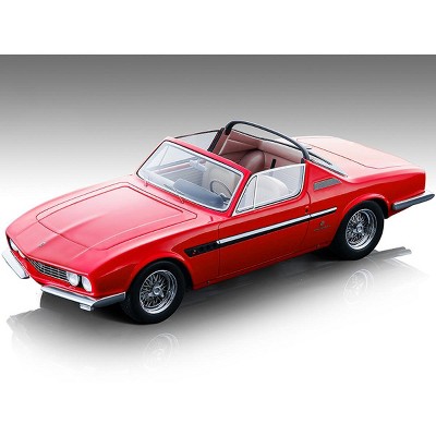 1967 Ferrari 330 GTC Michelotti Convertible Rosso Corsa Red "Mythos Series" Ltd Ed to 180 pcs 1/18 Model Car by Tecnomodel