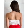 Women's Avalon Lace Corset Top - Blue Blush - 2 of 2