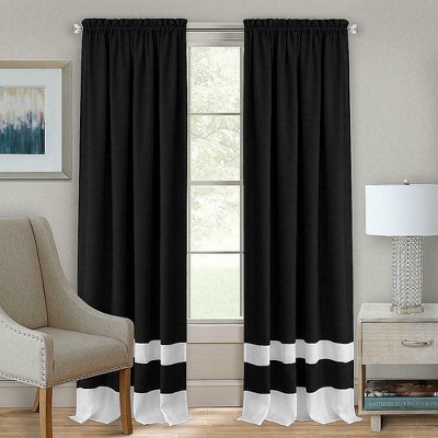 Kate Aurora 2 Pack Shabby Linen Farmhouse Sheer Flax Window Curtains