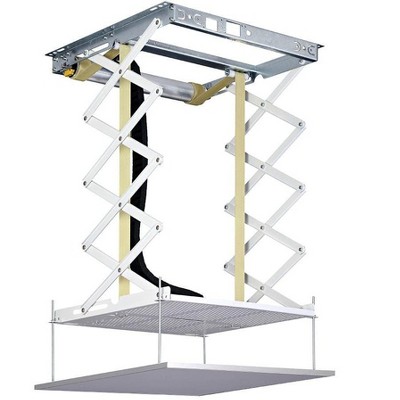 Monoprice Commercial Series Stealth Motorized Recessed Projector Mount (Max 44 lbs.)