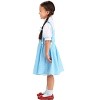 HalloweenCostumes.com Wizard of Oz Dorothy Costume for Girls,  Blue Checked Gingham Fairytale Dress - 2 of 4