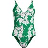 Lands' End Women's Chlorine Resistant Reversible V-Neck Ultra High Leg Strappy One Piece Swimsuit - 4 of 4