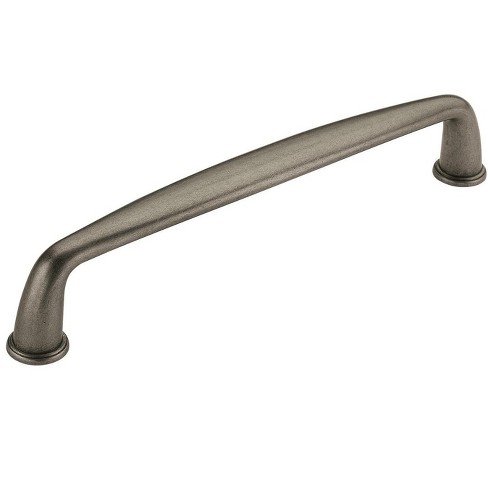 Amerock Kane 8 Inch (203mm) Center-to-center Weathered Nickel Appliance ...