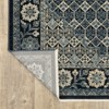 Oriental Weavers Capella CAP03 Deep Blue / Ivory Indoor Area Rug - 2'3" x 7'6" - 4 of 4