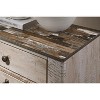 Bella Depot 29.8''  Wood Top 3-drawer Nightstand - 3 of 4